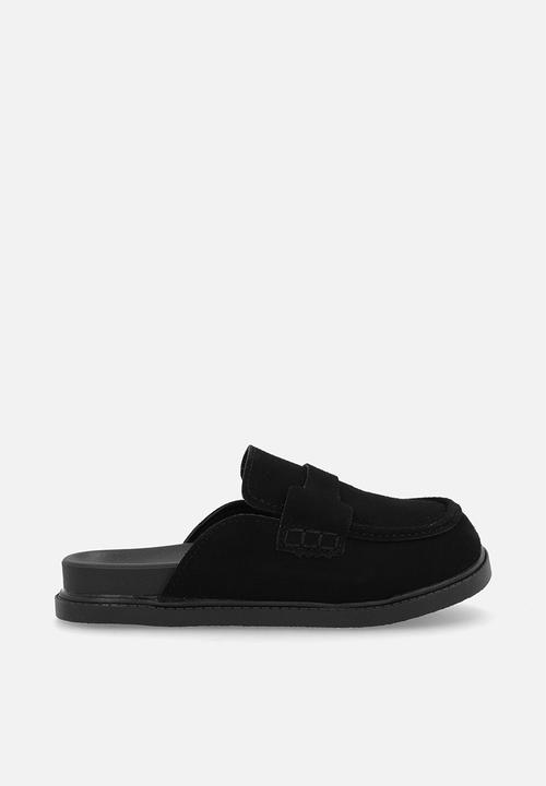 Pop Candy - Suedette mules - black