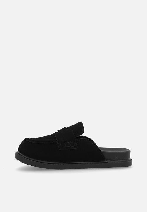 Pop Candy - Suedette mules - black