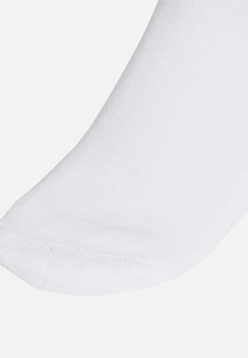 adidas Originals - 3-Stripes Ankle Socks 3 Pairs - White/Wht/Wht
