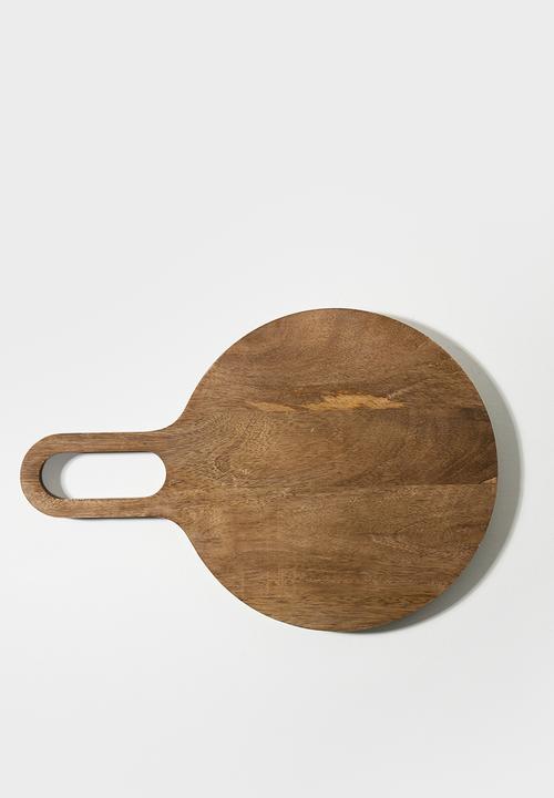 Sixth Floor - Wooden Chopping boards with handle M Natural