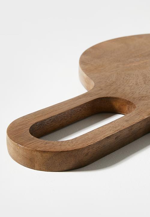 Sixth Floor - Wooden Chopping boards with handle M Natural
