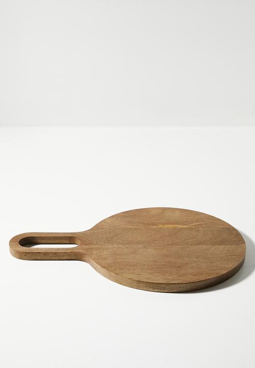 Sixth Floor - Wooden Chopping boards with handle M Natural
