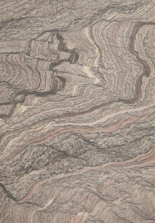 Sixth Floor - Leana Marble & Wood Beside Table - Natural