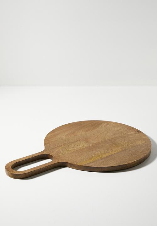 Sixth Floor - Wooden Chopping board with handle L Natural