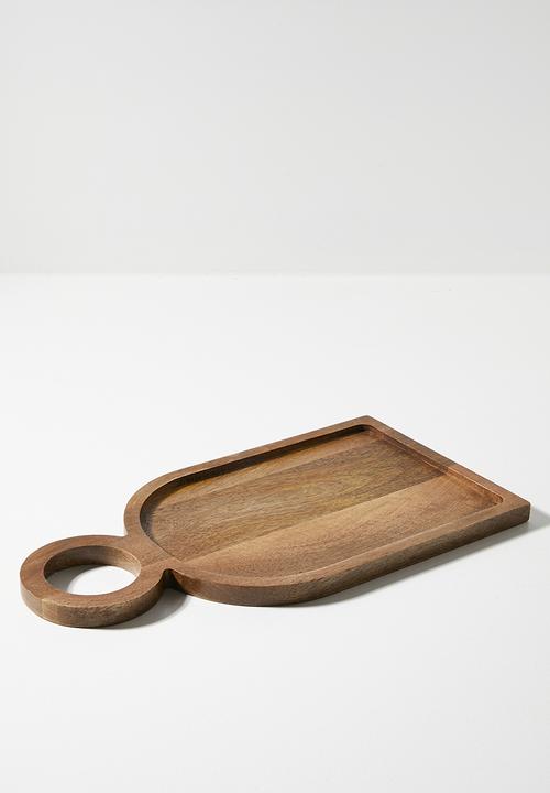 Sixth Floor - Wooden Arch Serving Board - Natural