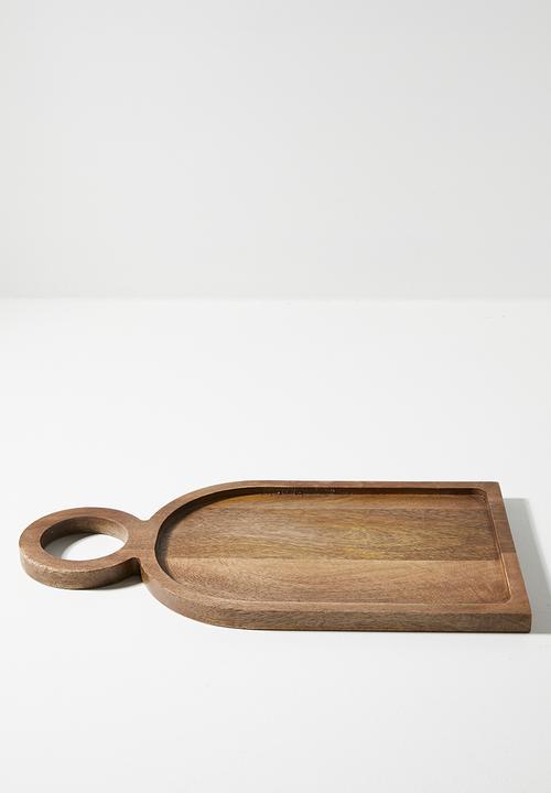 Sixth Floor - Wooden Arch Serving Board - Natural