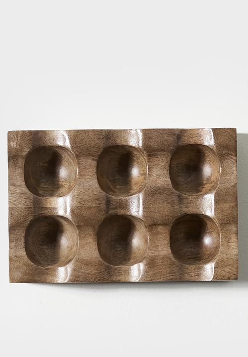 Sixth Floor - Wooden Egg Tray Natural