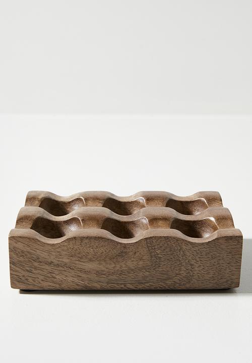 Sixth Floor - Wooden Egg Tray Natural