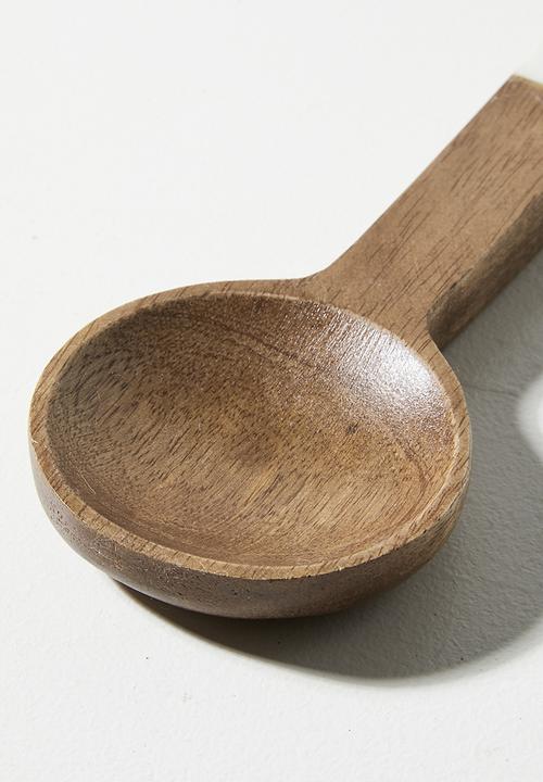 Sixth Floor - Wooden Inlay salad servers