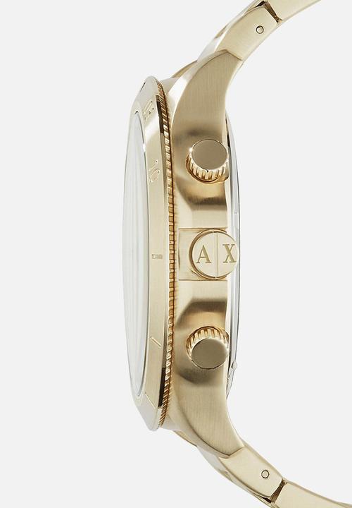 Armani Exchange - Aeroracer 50 mm Chrono Watch - Gold