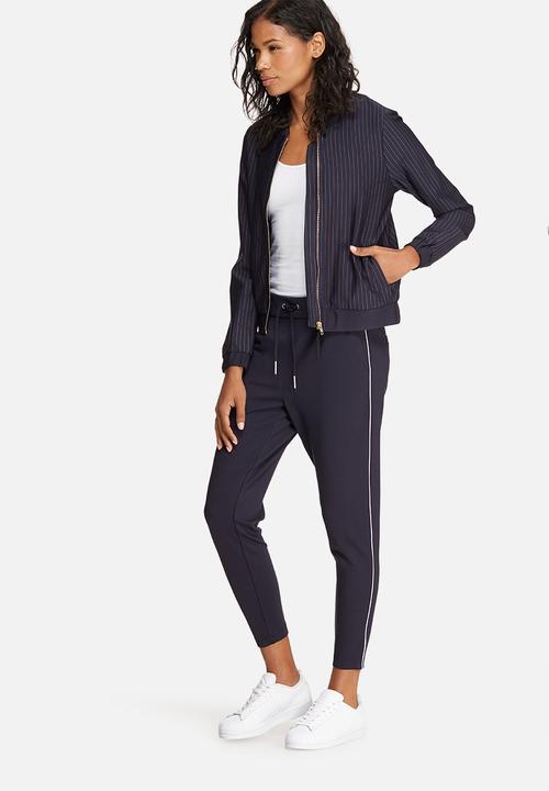 ONLY - Penny stripe bomber jacket