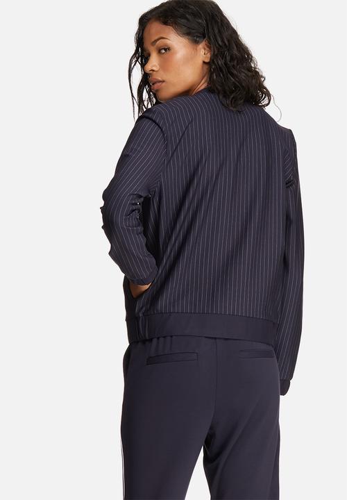 ONLY - Penny stripe bomber jacket