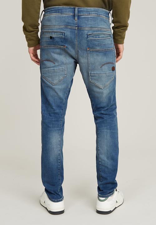 G-STAR - D-Staq 3D Slim Elto superstretch - medium aged