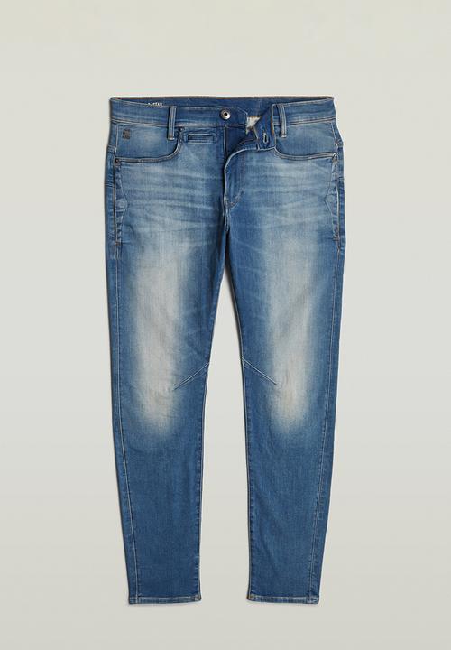 G-STAR - D-Staq 3D Slim Elto superstretch - medium aged