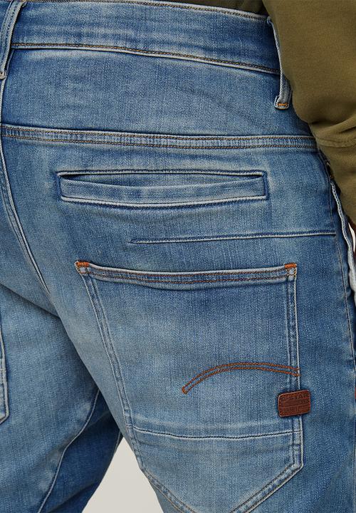 G-STAR - D-Staq 3D Slim Elto superstretch - medium aged