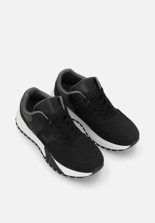 Pierre Cardin - Finnick Casual Lace Up - Black/White
