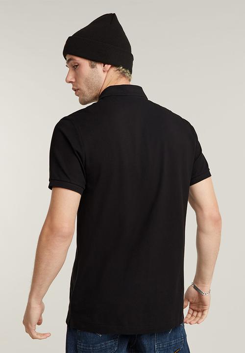 G-STAR - Dunda slim fit polo - dk black
