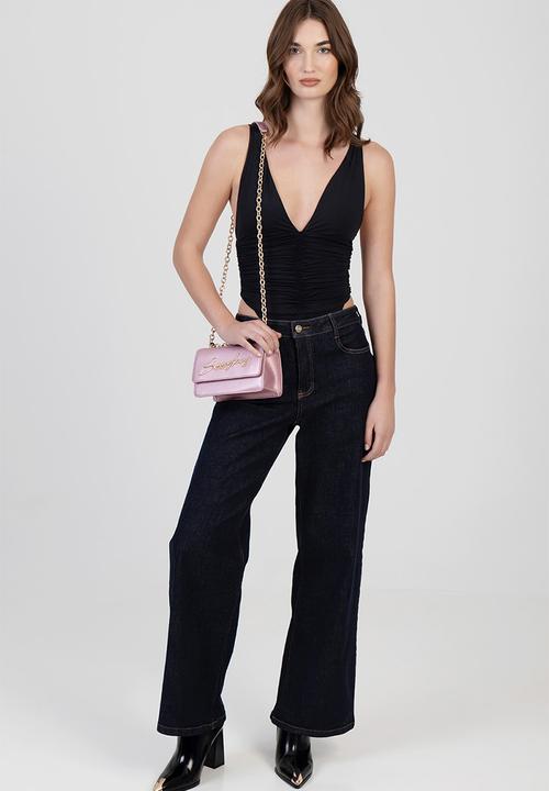 SISSY BOY - Slay Fest Metallic Crossbody Bag - Pink