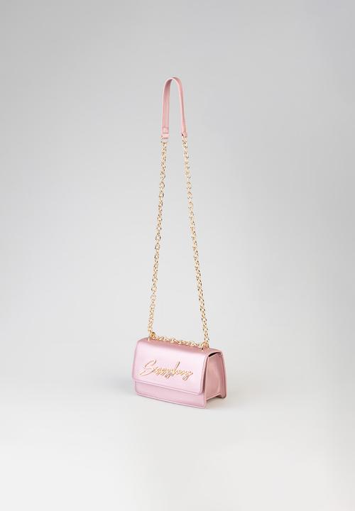 SISSY BOY - Slay Fest Metallic Crossbody Bag - Pink