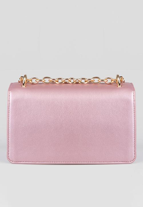 SISSY BOY - Slay Fest Metallic Crossbody Bag - Pink