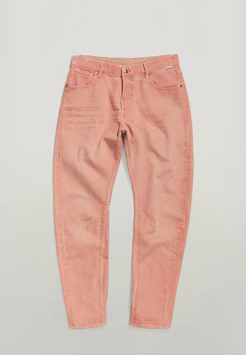 G-STAR - Arc 3d boyfriend - rainbow light dusty rose gd