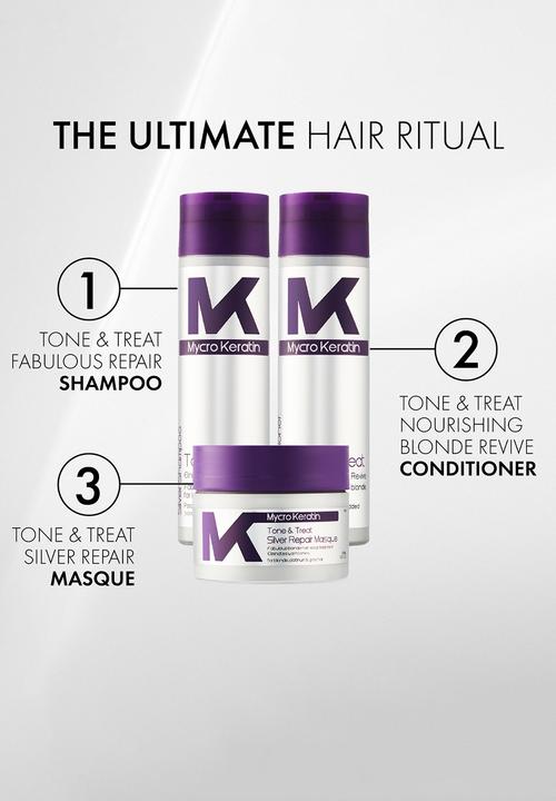 Mycro Keratin - Tone and Treat Silver Shampoo 250ml