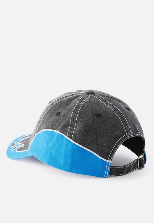 Cotton On - Dad Hat - Black/Blue/Vastel