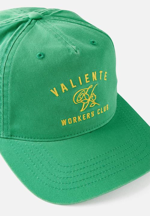 Cotton On - 5 Panel Hat - GREEN/VALIENTE