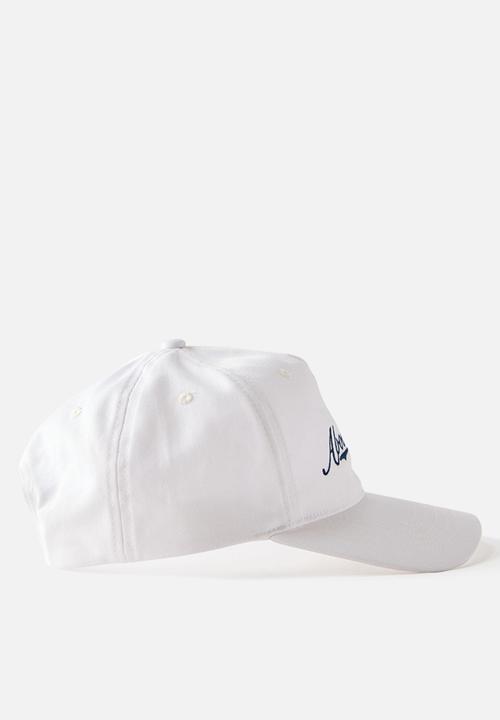 Cotton On - 5 Panel Hat - WHITE/ABOVE BELOW