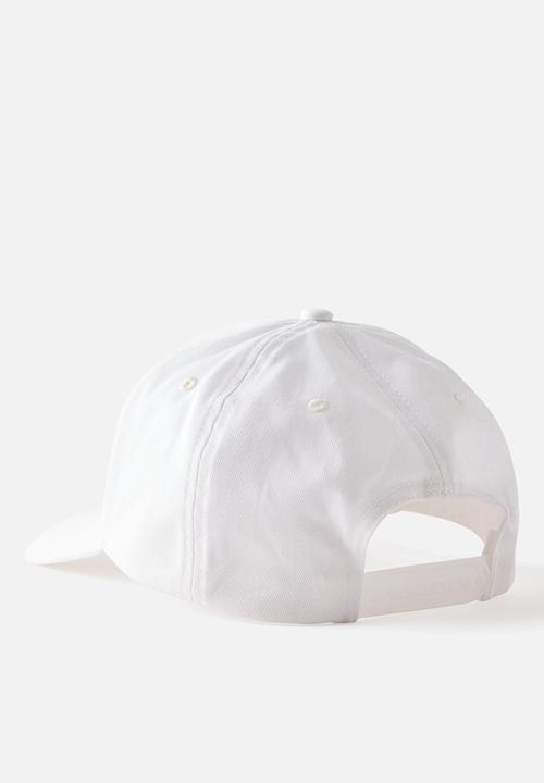 Cotton On - 5 Panel Hat - WHITE/ABOVE BELOW