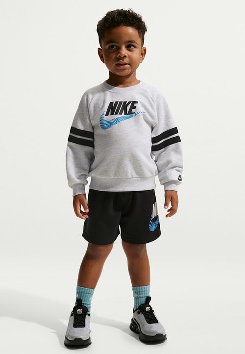 Nike - Nkb B Nsw Itz Ft Oversize Crew  -  Birch Heather