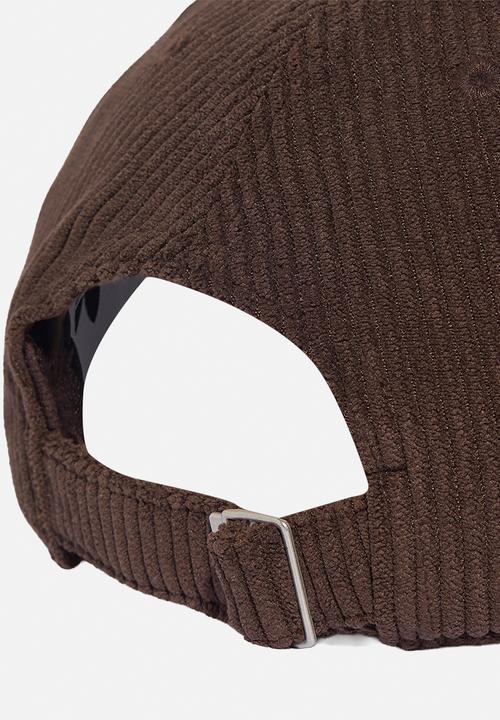 adidas Originals - Corduroy baseball cap - aurora coffee