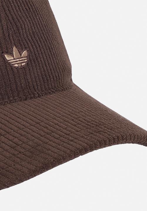 adidas Originals - Corduroy baseball cap - aurora coffee