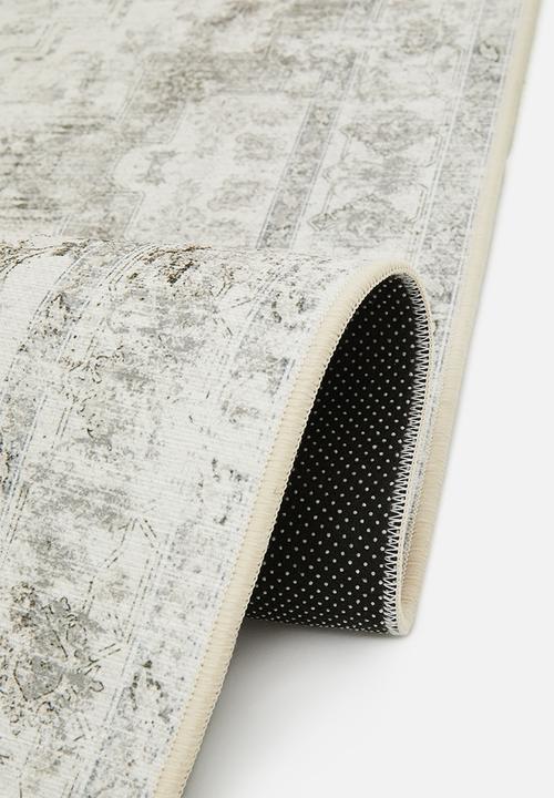 Sixth Floor - Odin Distressed Antique Runner Grey