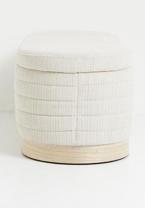 Sixth Floor - Terra Storage Ottoman - Natural