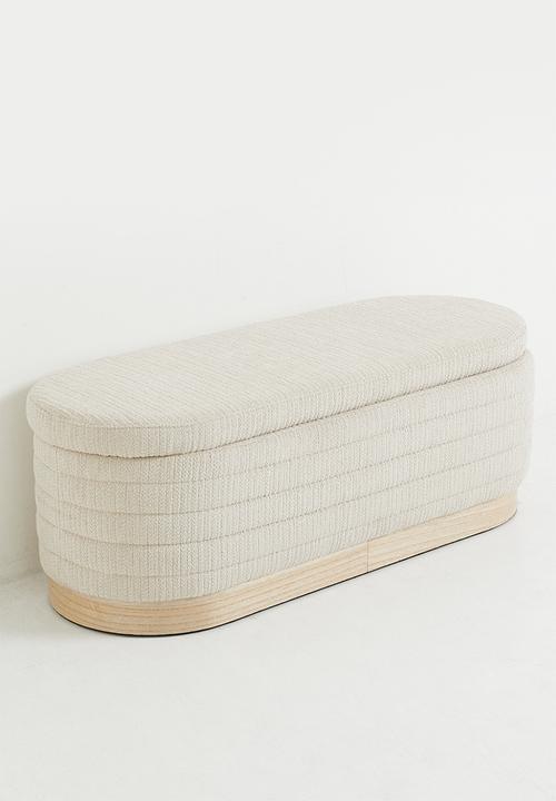 Sixth Floor - Terra Storage Ottoman - Natural