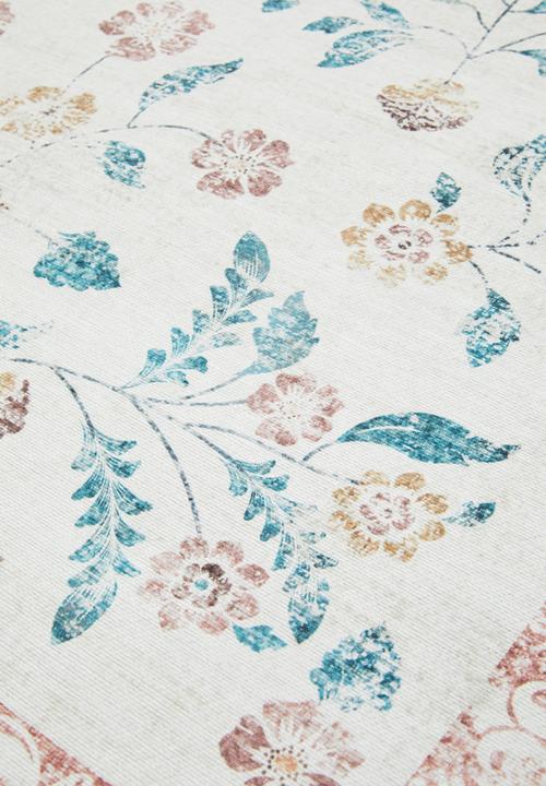 Sixth Floor - Elio Floral Rug Pink