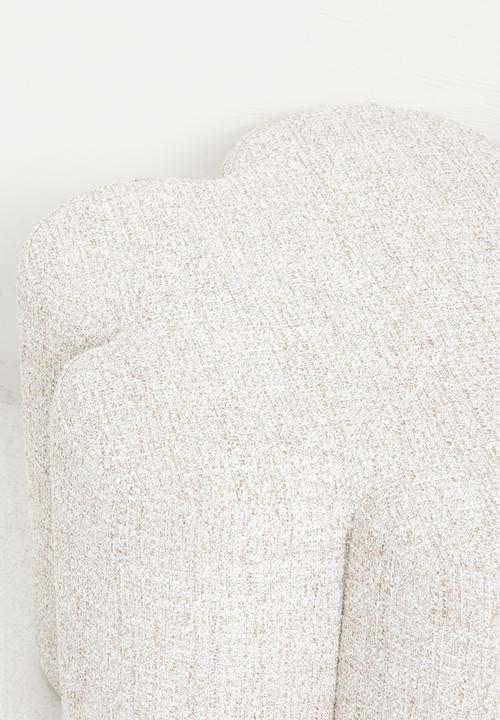 Sixth Floor - Pebble Ottoman - Ochre