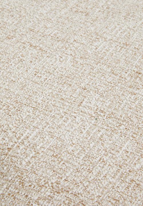 Sixth Floor - Pebble Ottoman - Ochre