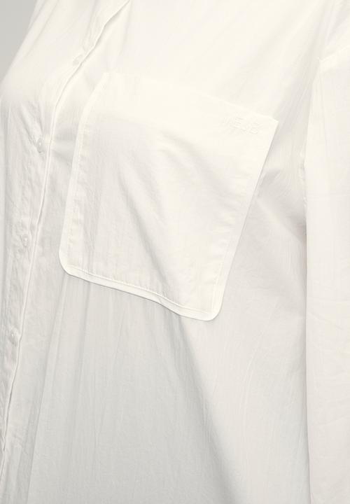Me&B - Plus Ultimate Cotton Shirt - White
