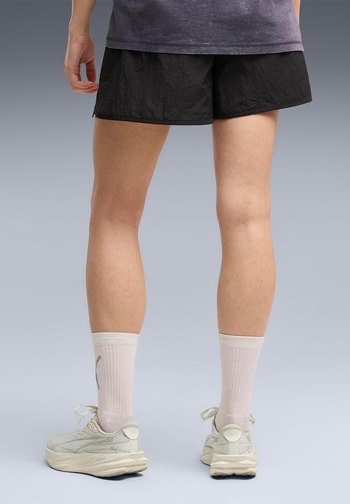 PUMA - Run Culture Collective T7 Woven Shorts 4" - Puma Black