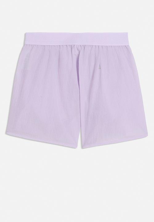 PUMA - Run Culture Collective T7 Woven Shorts 4" - Light Lavender