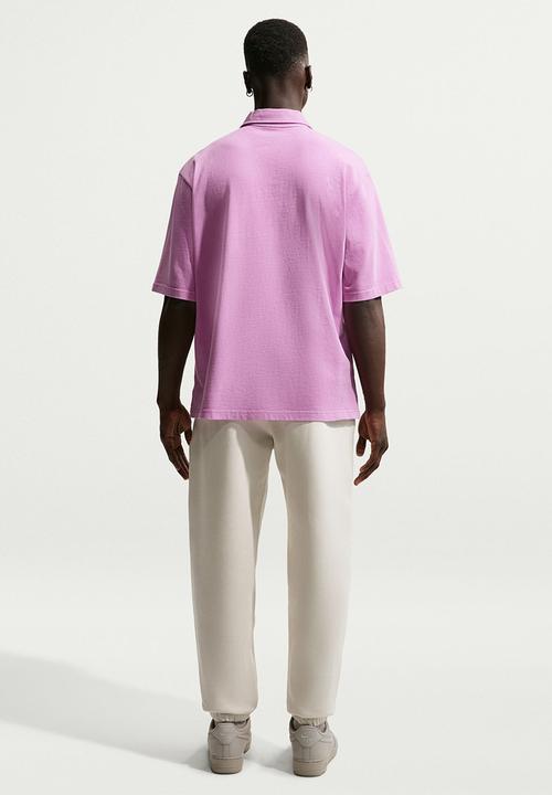 Nike - Nsw Club Jersey Polo- Lt Magenta