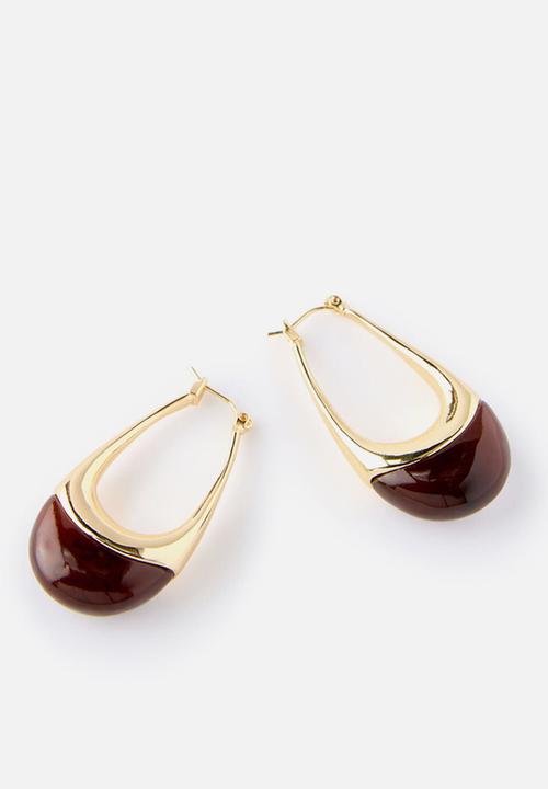 Rubi - Mid Charm Earring - Gold