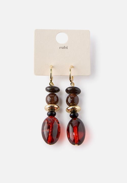 Rubi - Mid Charm Earring - Gold