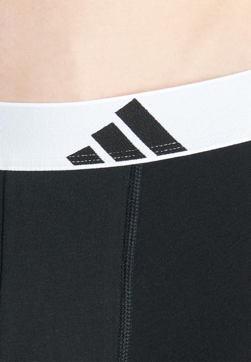 adidas Performance - Active Flex Cotton - 3PK Trunk - White Band - BBB