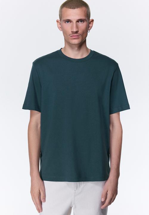 H&M - Regular fit t-shirt - dark teal