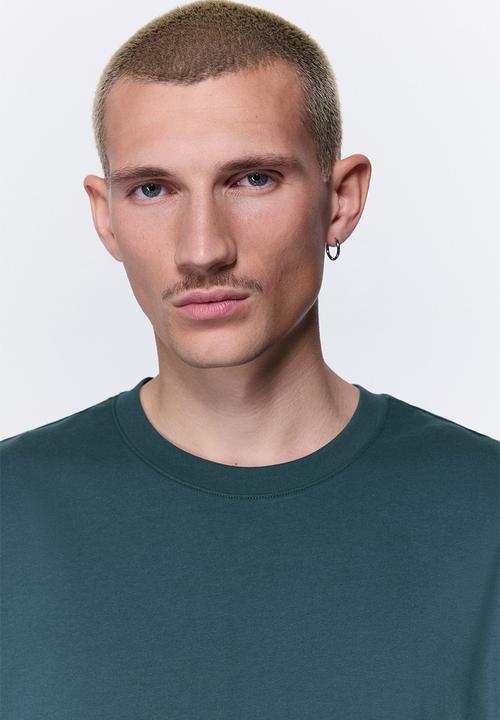 H&M - Regular fit t-shirt - dark teal