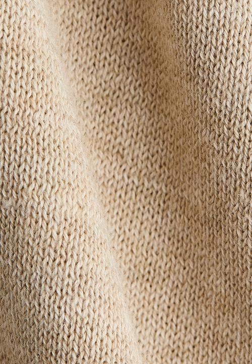 H&M - Cotton jumper - beige marl