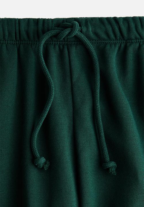 H&M - Wide joggers - dark green